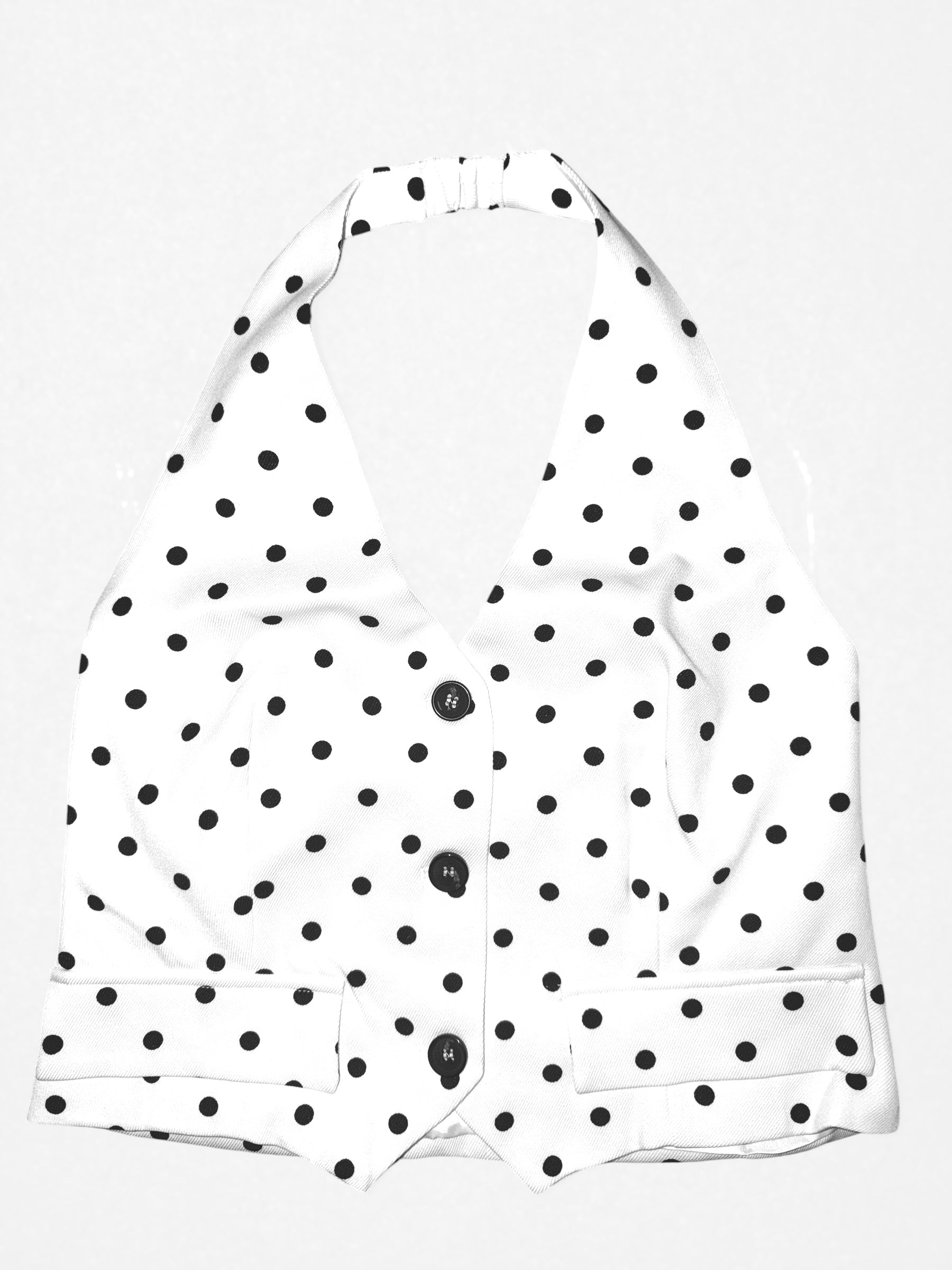 Polka Dot Vest