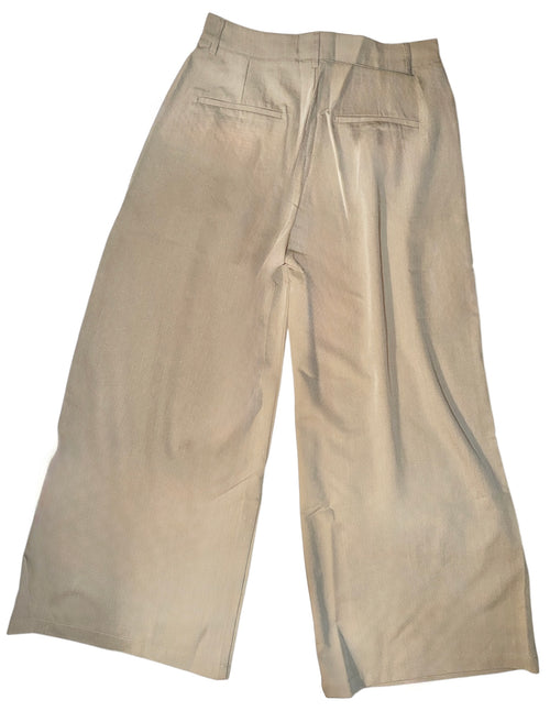 Asymmetric Detail Two Button Trousers/Pants